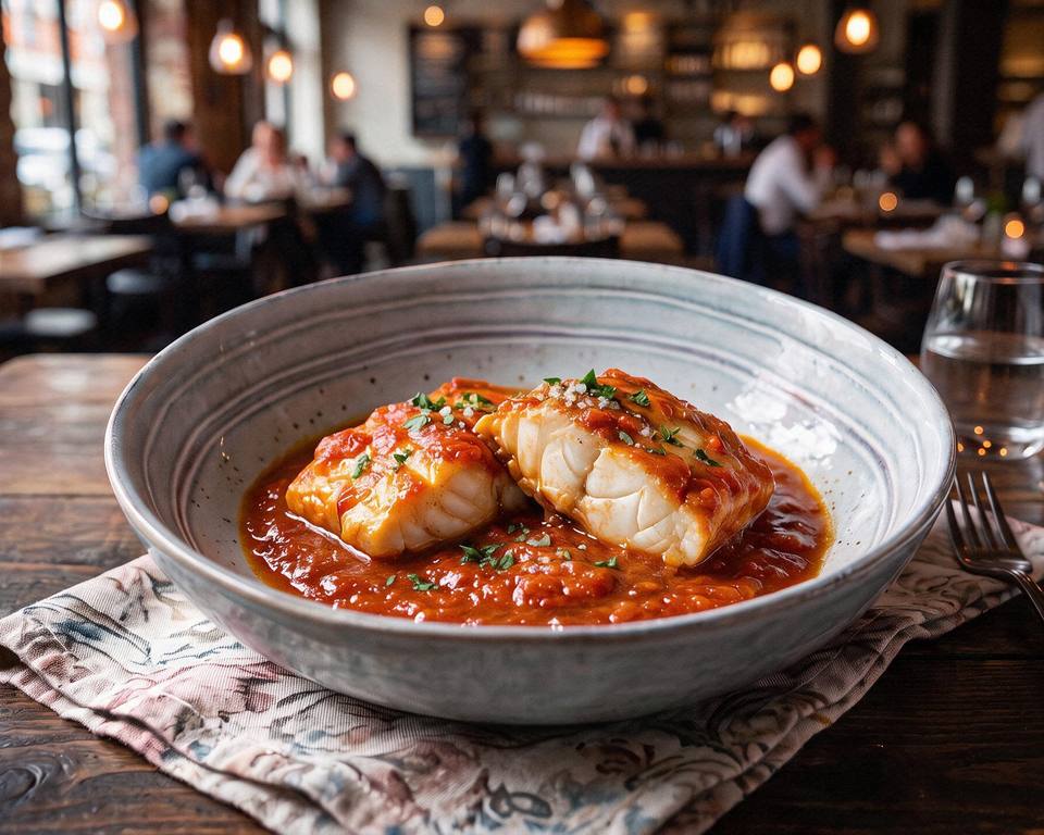 Bacalao con tomate