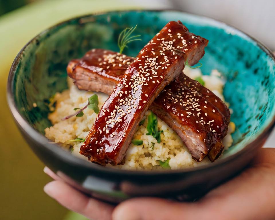 Costillas BBQ coreana