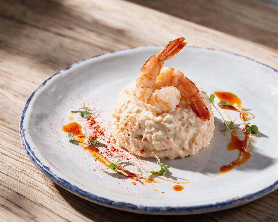 Ensaladilla de langostinos