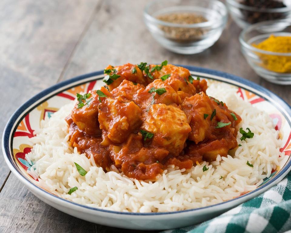 Pollo tikka masala