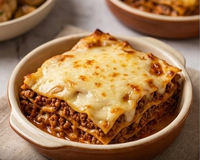 Lasaña de carne